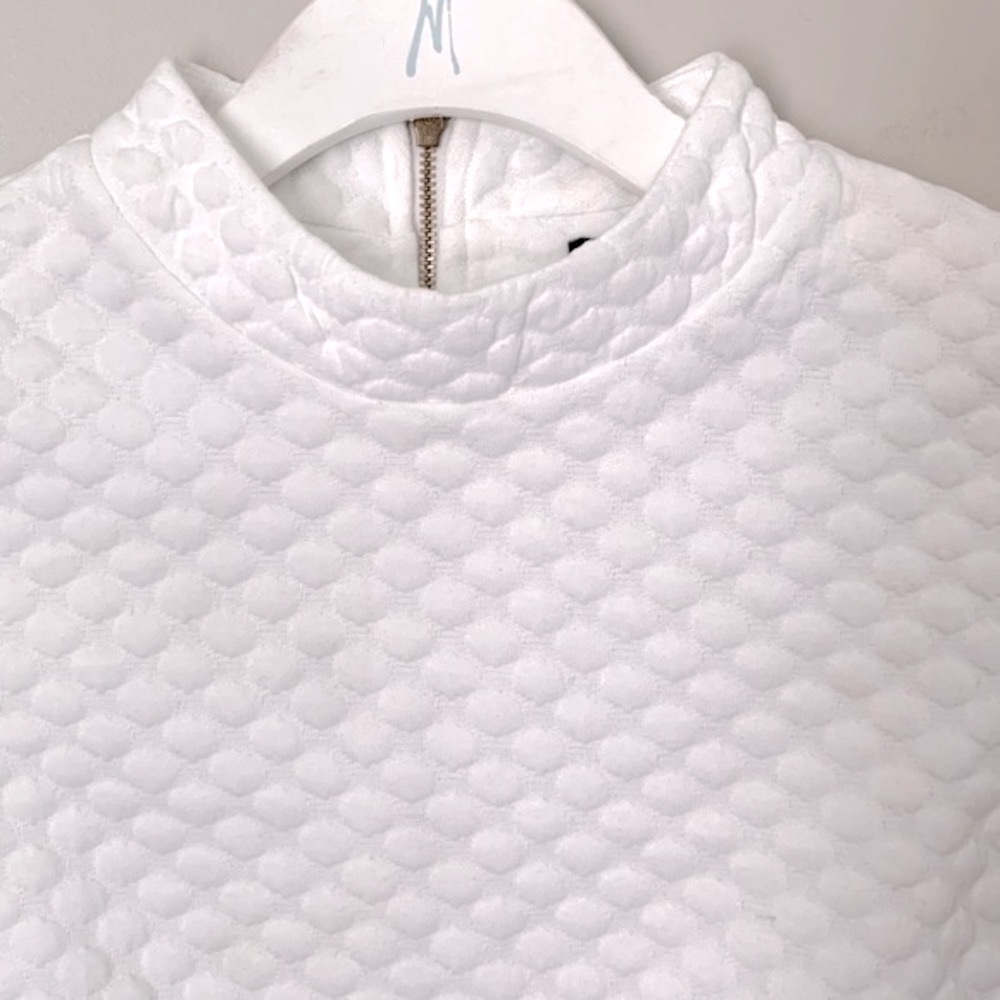 H&M size XS Quilted Mini Skirt & Crop Top - Picture 4 of 13